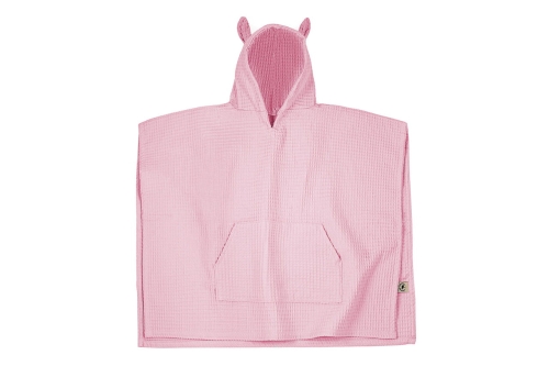Dětské poncho růžové