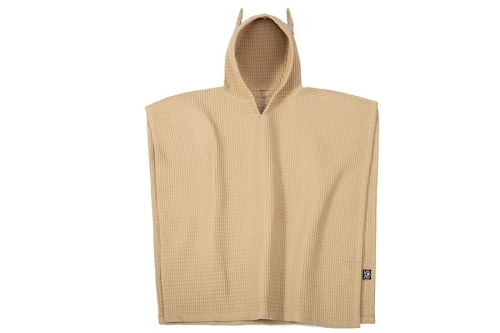 Dětské poncho krémové