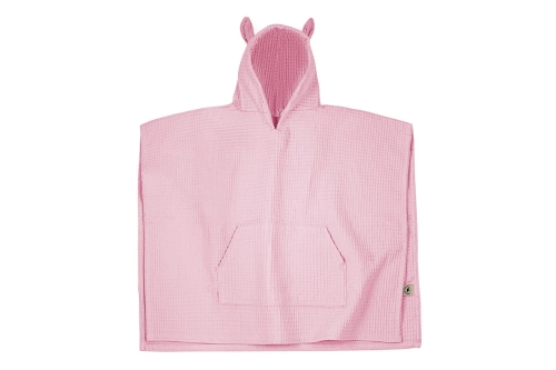 Dětské poncho růžové